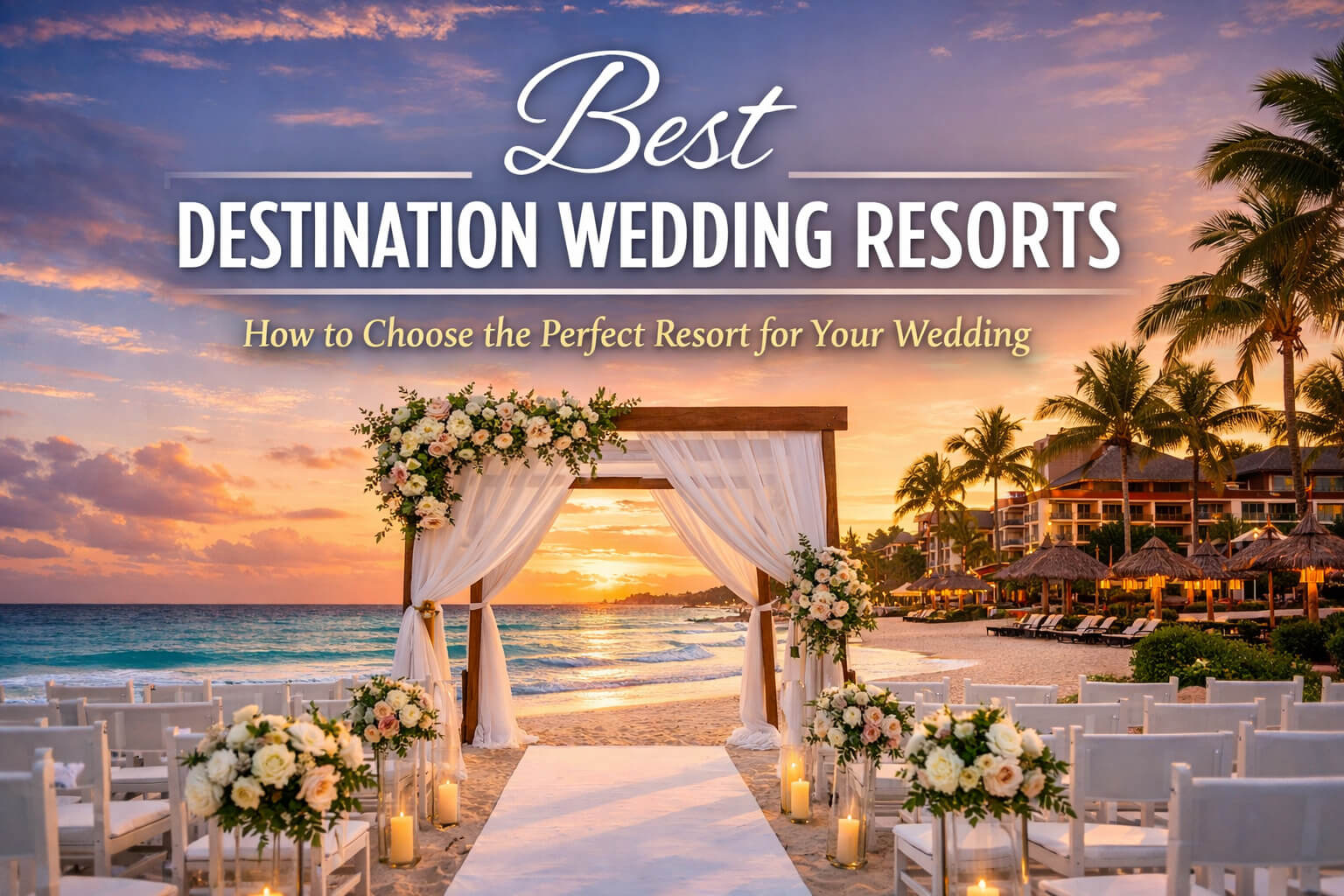 Best Destination Wedding Resorts in Mexico and the Caribbean