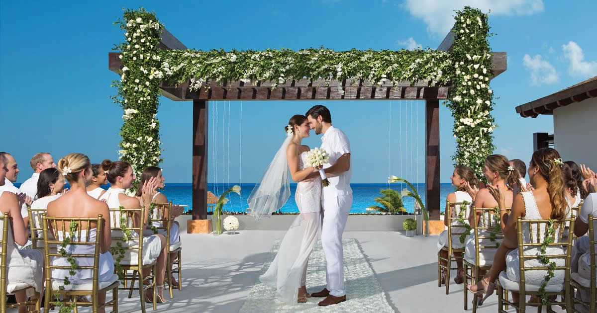 Secrets Playa Mujeres wedding packages