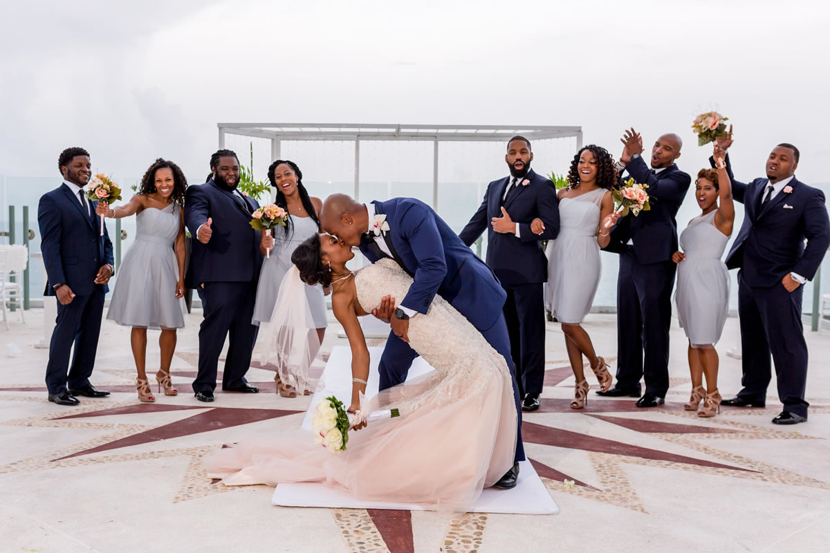 best resorts for destination weddings in Beach Palace Mexico
