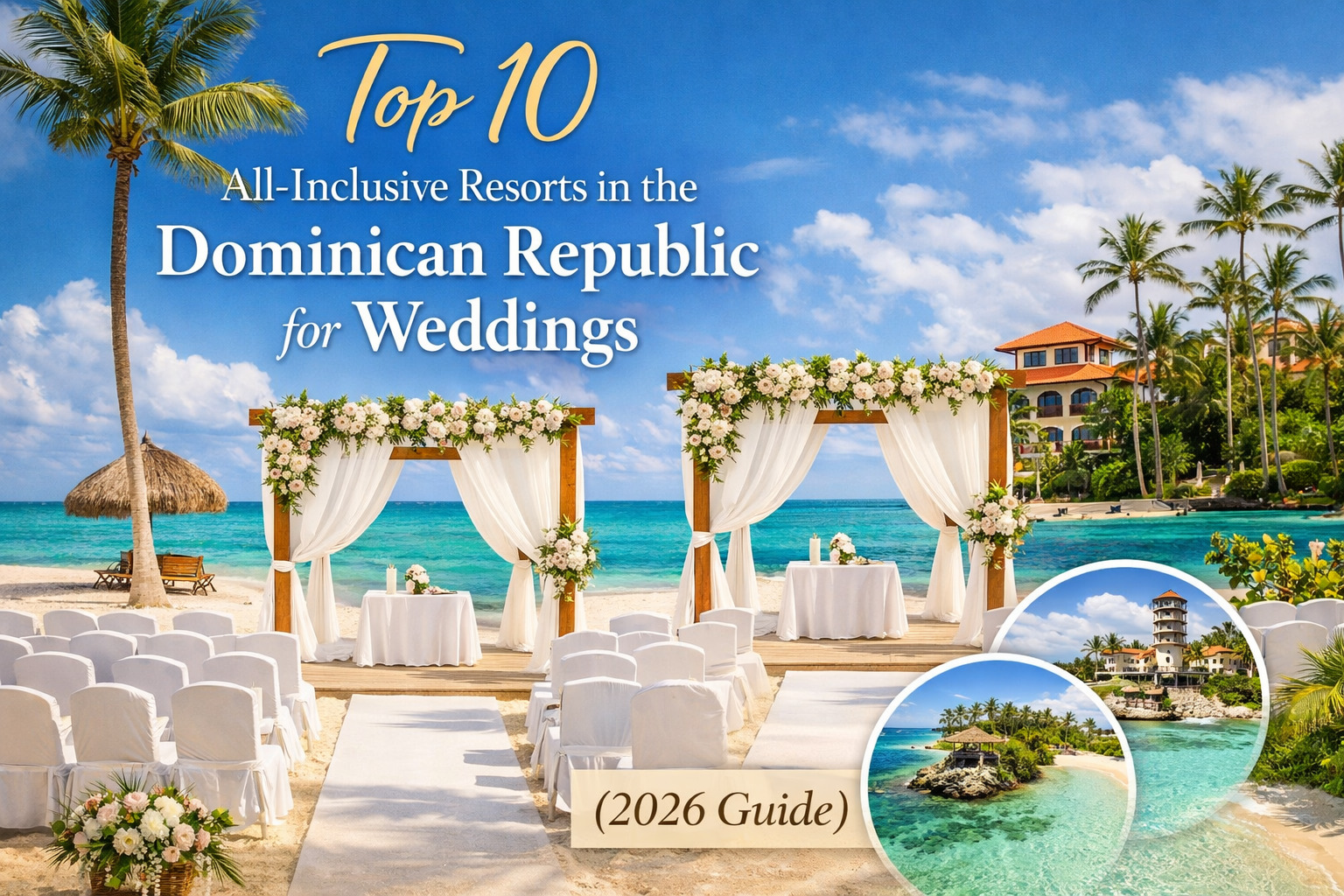 Top 10 All-Inclusive Destination Wedding Resorts in the Dominican Republic