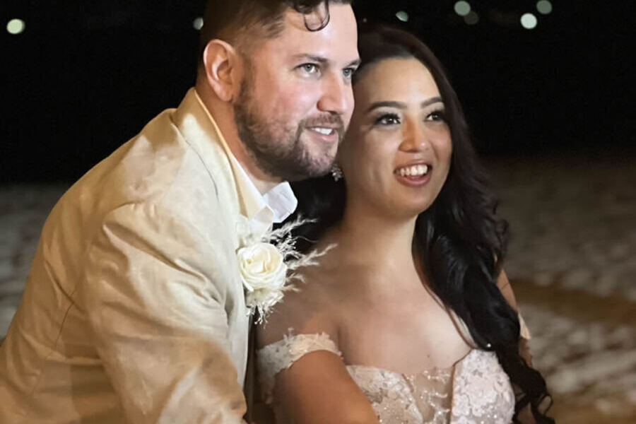 Lisa and Danny destination wedding at Dreams Playa Mujeres