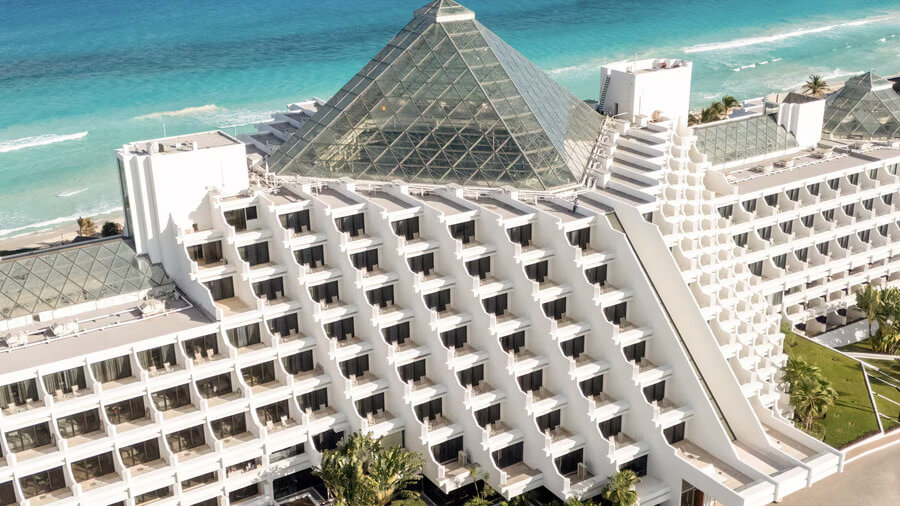 Paradisus Cancún destination wedding 2026 newly renovated all-inclusive 5 pyramids